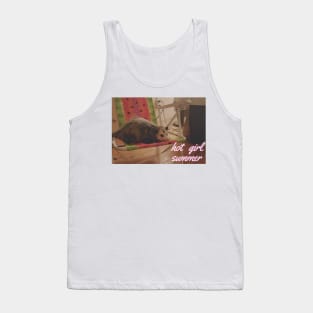 hot girl summer possum edition Tank Top